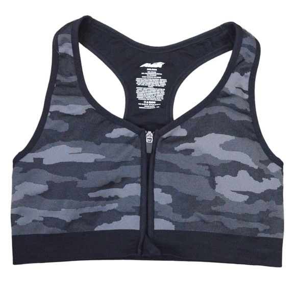 Avia Intimates & Sleepwear Xxl Avia Front Zip Sports Bra Padded